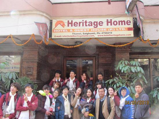 Heritage Home Hotel And Guest House Katmandú Exterior foto
